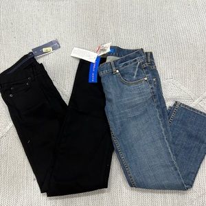 New with Tag Two French Connection Jeans. Black, denim. Price is for two items